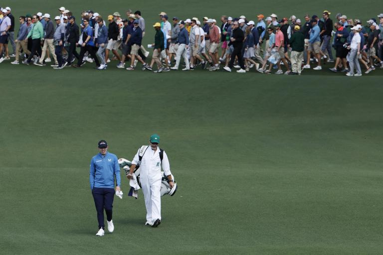 Seve's old caddie flexes at The Masters: "Just get on with it!"