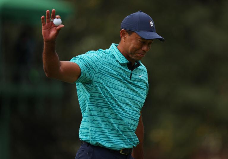 What Tiger Woods' daughter Sam said during his Sunday Masters round