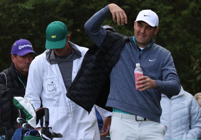 Scottie Scheffler's Nike Gilet catches the eye at The Masters