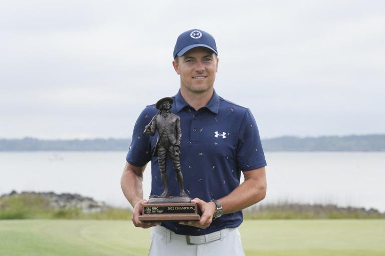 How much did Jordan Spieth and others win at the RBC Heritage on the PGA Tour