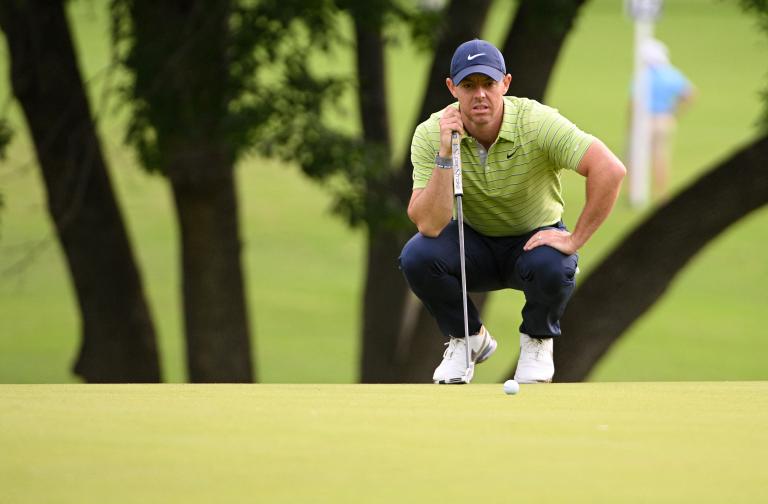 Rory McIlroy gives hilarious answer to question after setting US PGA lead