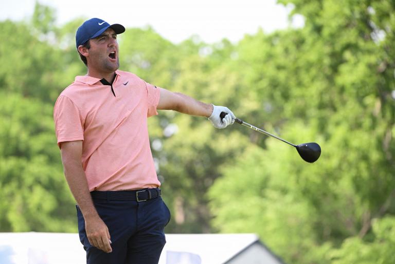 WATCH: Scottie Scheffler has temper tantrum at PGA Championship