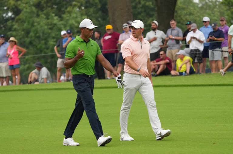Will Zalatoris leads PGA Championship; Tiger Woods makes the cut