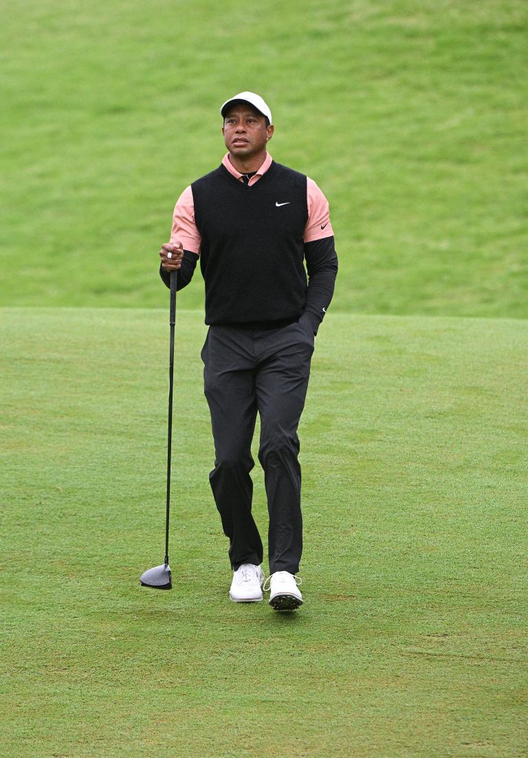 Tiger Woods' evening stroll at St Andrews ahead of The Open was a vibe