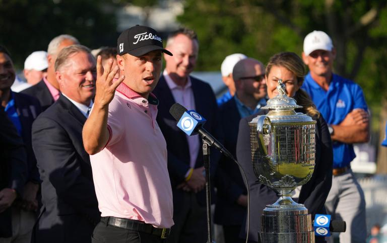 Justin Thomas calls Tiger Woods "FREAK OF NATURE" despite US PGA exit