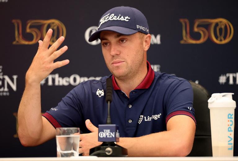 Justin Thomas caught up in rules fiasco at Tiger's event: "What is going on!?"