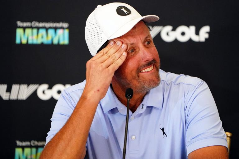 Report: LIV Golf's Phil Mickelson NO LONGER involved in The Match