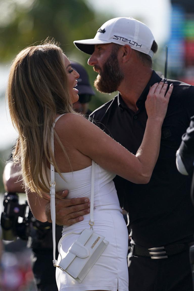 Paulina Gretzky sports new hairstyle at LIV Golf Bedminster
