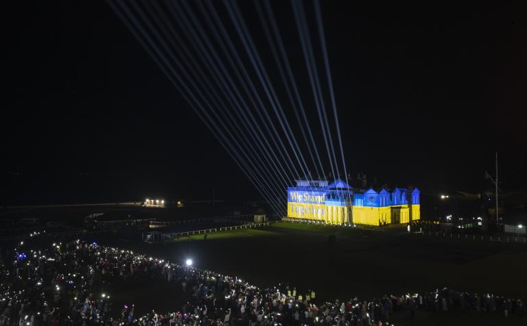 St. Andrews light show commemorates history of The Open Championship 