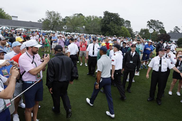 Tiger Woods doesn't like watching replays of most iconic shot in Masters history