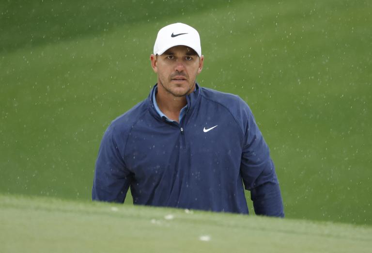 Brooks Koepka extends Masters lead as third round is suspended by weather