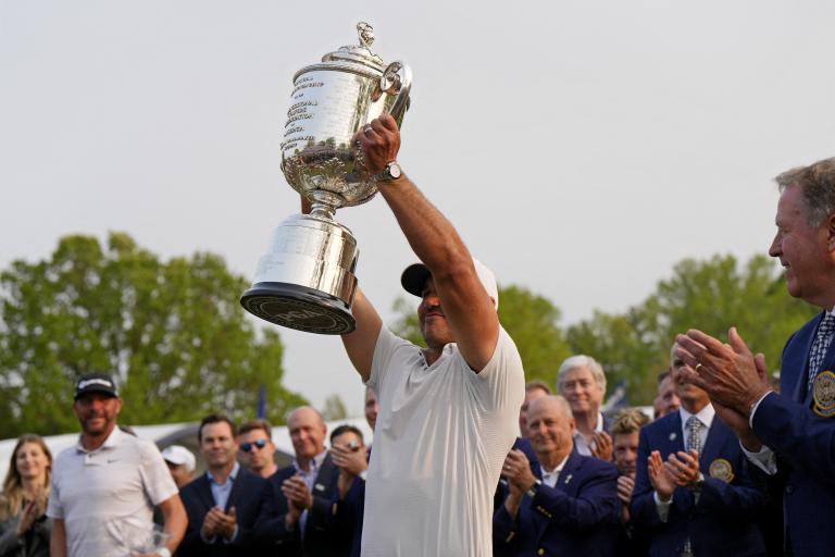 WATCH: Brooks Koepka cracks up at 'classless' move by PGA of America boss