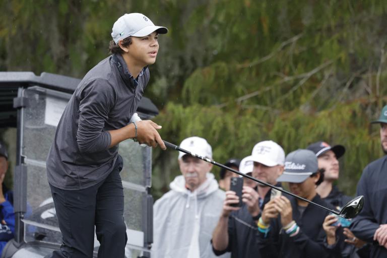 Has Tiger Woods' son Charlie just signed his first clothing deal aged 14?!
