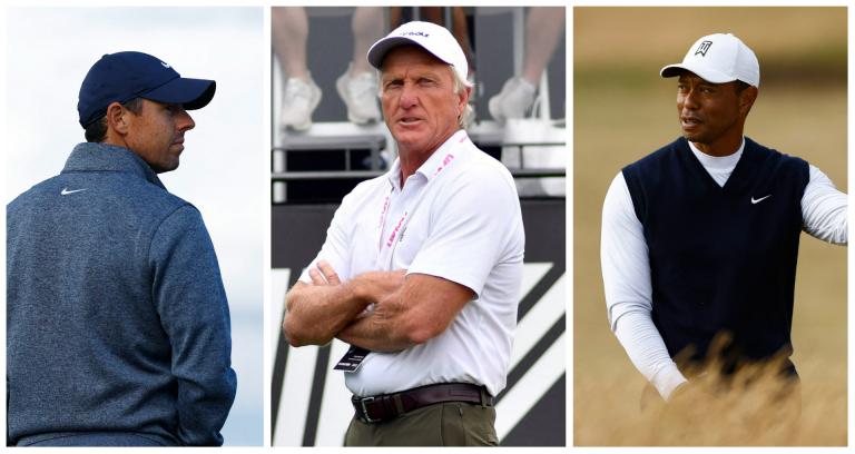 Greg Norman to "childish" Rory and Tiger: "I know what you're trying to do!"