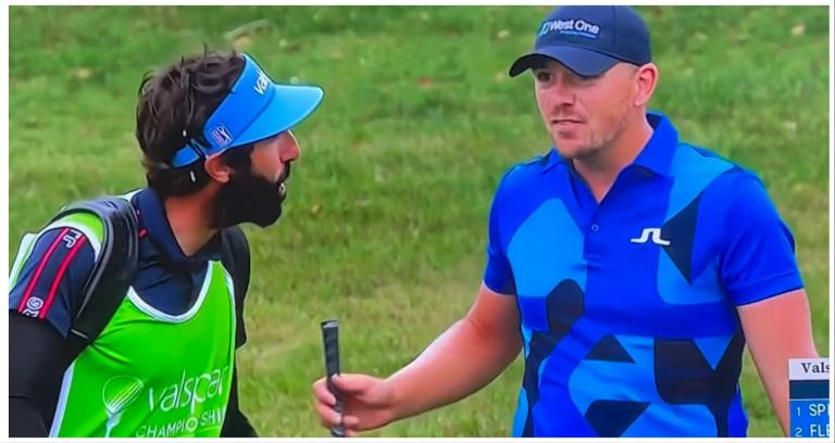 'Blink if you're safe' Wallace ripped over 'Sergio PR move' after caddie strop!