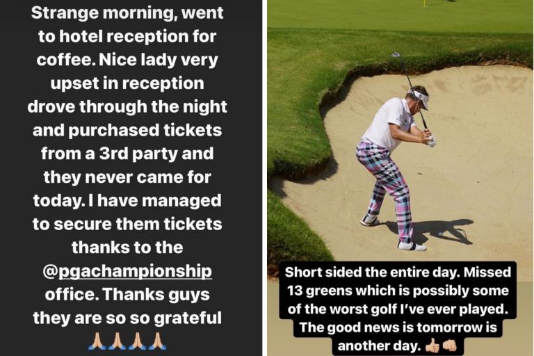 Ian Poulter offers incredible gesture to upset golf fan at PGA Championship