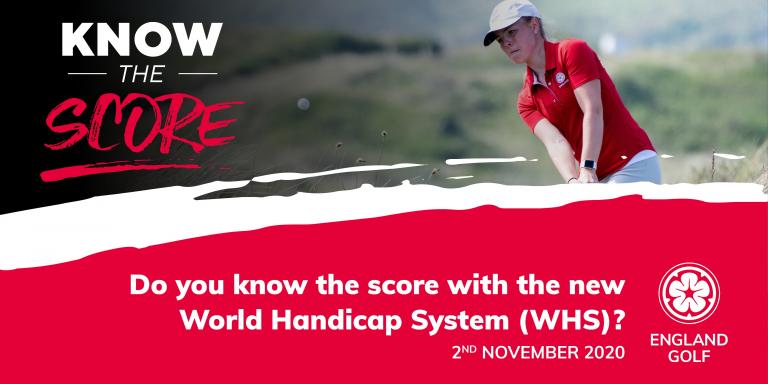 England Golf helps golfers 'Know the Score' ahead of handicap changes