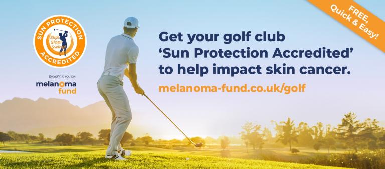 The campaign slapping sun protection on golf