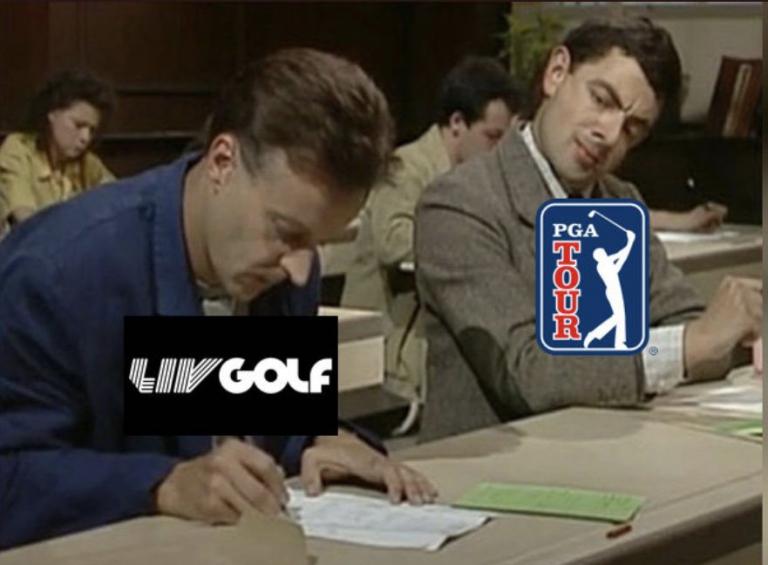 LIV Golf's Phil Mickelson mocks PGA Tour revamp with Mr. Bean meme