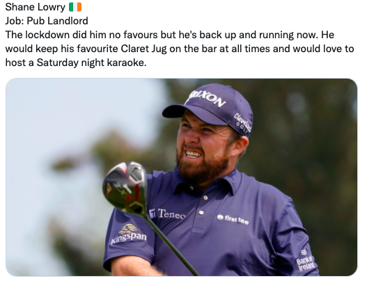 PAR-ODY: What if the best golfers in the world had normal day jobs?