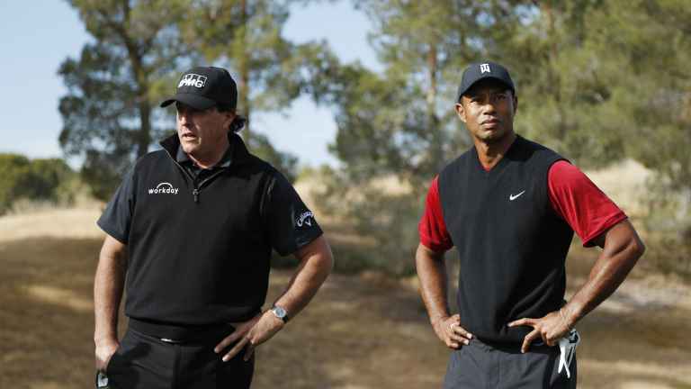 WATCH: Phil Mickelson shares Tiger Woods story on Phireside with Phil