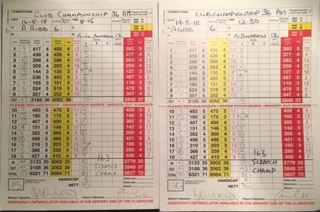 Amateur, 51, gets three holes-in-one on same day