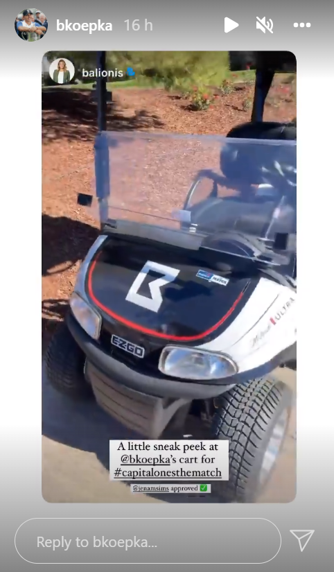 Brooks Koepka shares sneak peek of his BALLER golf cart he'll use in The Match