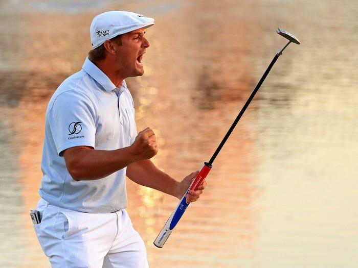 Justin Thomas TROLLS Bryson DeChambeau over his latest competition prize!