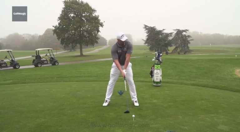 How to hit longer drives - body position