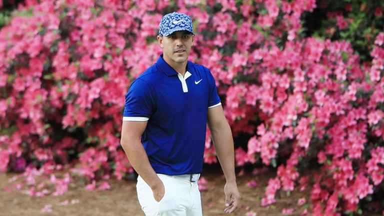 Brooks Koepka fires back at criticism to share lead at Masters