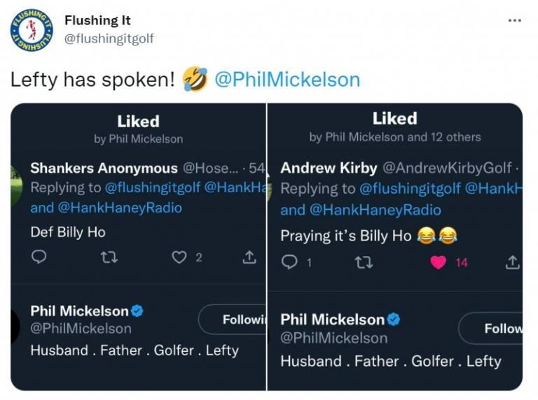 Did Phil Mickelson just confirm this prominent LIV critic asked Norman for m?