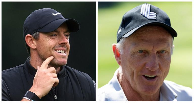 Rory McIlroy wanted to be a HUGE "pain in the a**e" of LIV Golf's Greg Norman