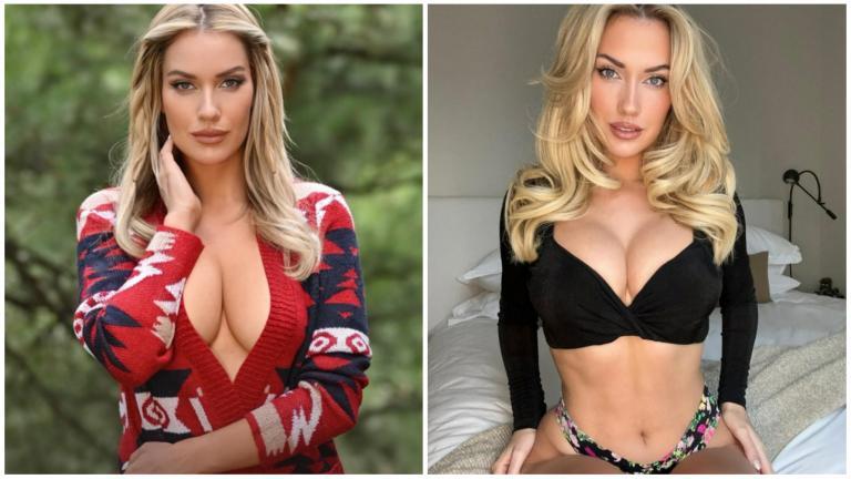 Paige Spiranac sets pulses racing with Valentine's Day post: "Click for my gift"