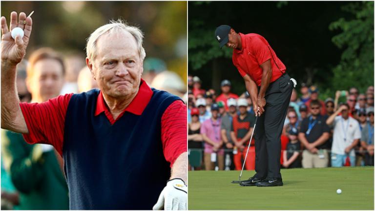 Tiger or Jack with a PUTT FOR THE WIN? Was Tom Watson's response ever in doubt?!