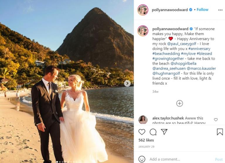 Who is Europe's Ryder Cup player Paul Casey married to? Meet Pollyanna Woodward