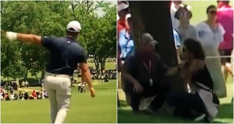 Jon Rahm to ESPN anchor after knocking out her teeth: "Yeah, I failed you!"