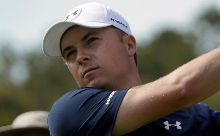 WATCH: Jordan Spieth hits the GREATEST FLOP SHOT on the PGA Tour this year!