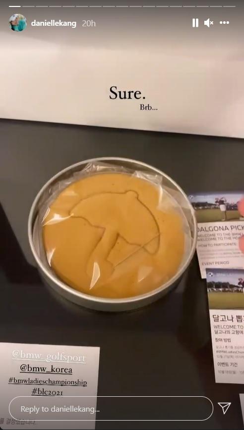 LPGA Tour star Danielle Kang given SQUID GAME cookie and it all ends very badly