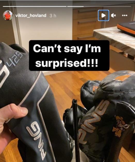 Raging Viktor Hovland vents FURY after his clubs arrive in Hawaii snapped!