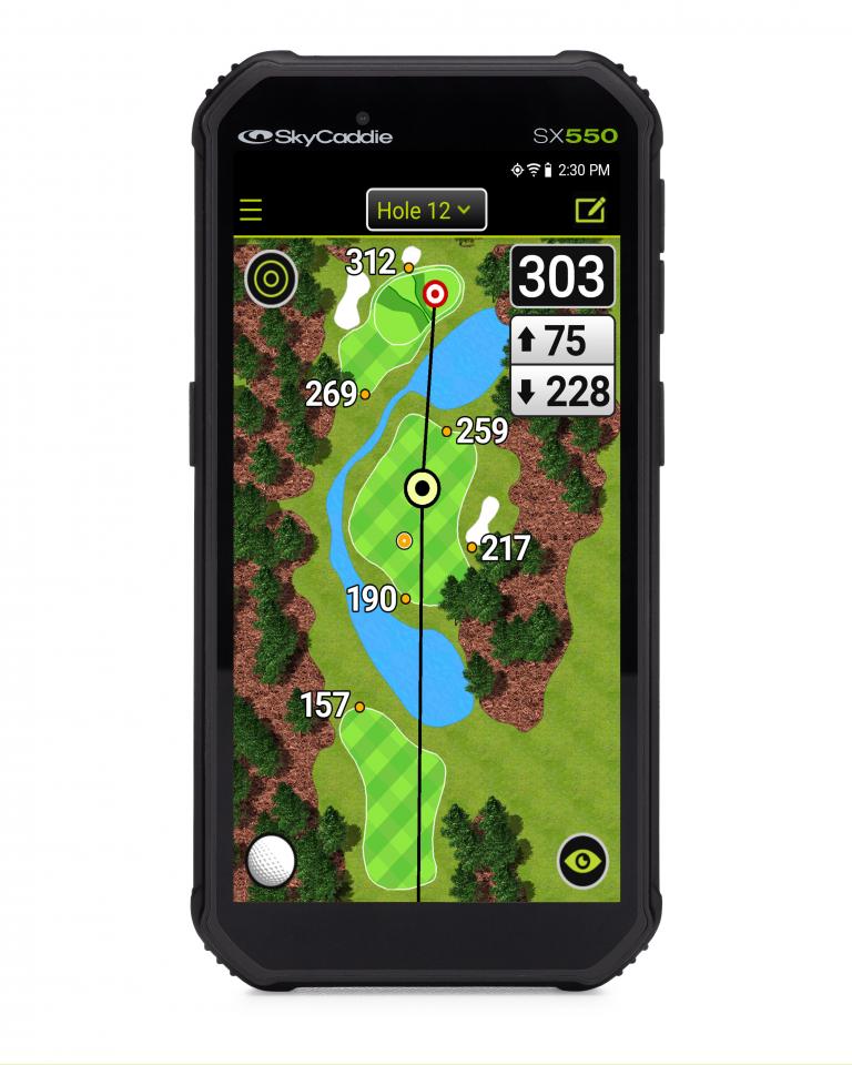 DAZZLING SkyCaddie SX550 sets new benchmark for Golf GPS Devices