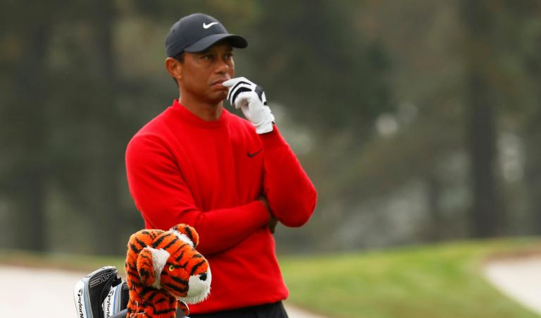 Tiger Woods RESPONDS after being asked whether he will play in PNC with Charlie