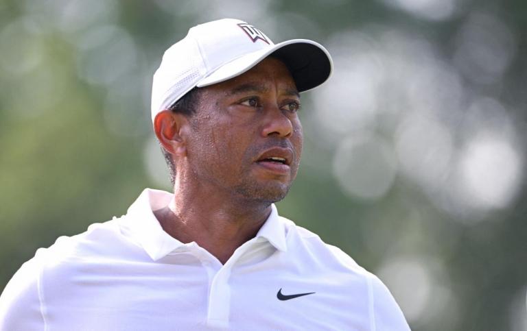 Golf fans lose their minds after seeing what Tiger Woods has on his arm!