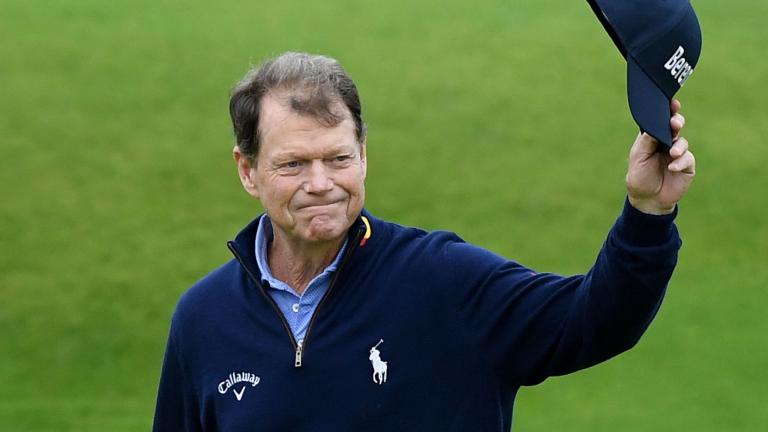 Tiger or Jack with a PUTT FOR THE WIN? Was Tom Watson's response ever in doubt?!