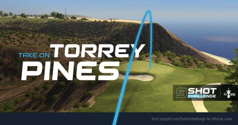 Toptracer’s RELEASE latest 9-Shot Challenge at Torrey Pines