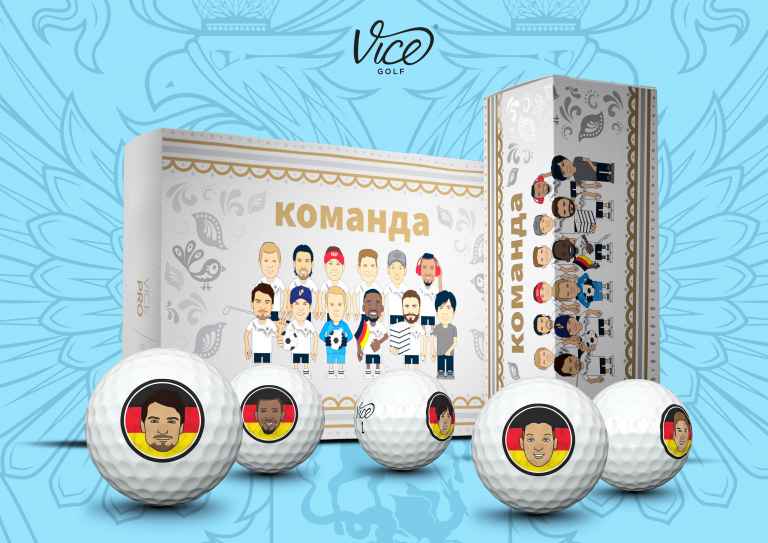 Vice launch World Cup golf balls