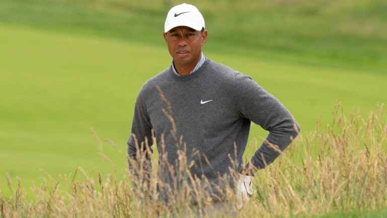 Tiger Woods admits his injury problems at the Open
