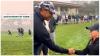 Kid makes hole-in-one then gets congratulated by Tiger Woods