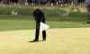 WATCH: Mickelson holes putt at 13 on Sunday, acts like he's won US Open!
