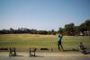 Golfers at home on the new range at Quinta da Marinha