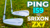 NEW PING i59 IRONS vs SRIXON ZX7 IRONS! Do the Srixon clubs out-perform PING?